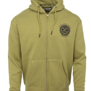 DIXXON OD Green XL Bandit Zip-Up Hoodie